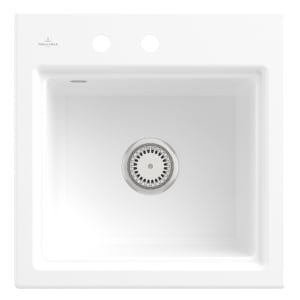 Villeroy & Boch Subway Style 50 S Einbauspüle, Ablaufgarnitur mit Excenterbetätigung