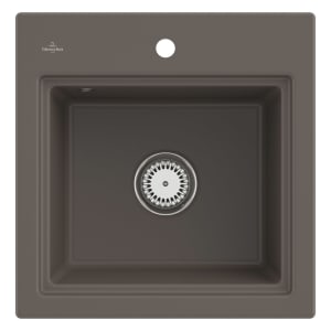 Villeroy & Boch Subway Style 50 S Einbauspüle, Ablaufgarnitur mit Excenterbetätigung