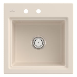 Villeroy & Boch Subway Style 50 S Einbauspüle, Ablaufgarnitur mit Excenterbetätigung