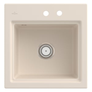 Villeroy & Boch Subway Style 50 S Einbauspüle, Ablaufgarnitur mit Excenterbetätigung