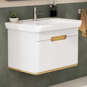 Vitra Sento Waschtischkombination 78 x 48,5 cm mit 1 Auszug