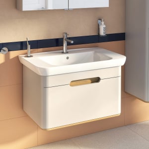 Vitra Sento Waschtischkombination 78 x 48,5 cm mit 1 Auszug