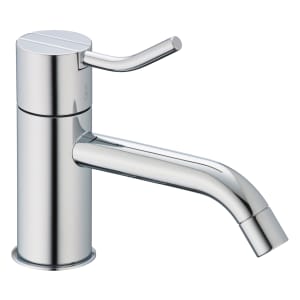 Vola Waschtisch-Eingriffmischer mit festem Auslauf, Ausladung 15 cm