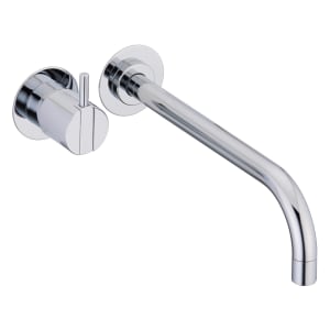 Vola Wand-Waschtisch-Eingriffmischer UP mit Auslauf rechts, Ausladung 22,5 cm