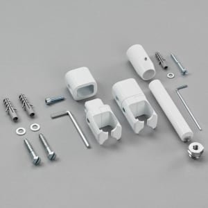 Zehnder Raumteiler-Montagezubehör mit Fußstütze für Toga Elektrisch