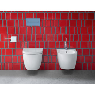 - Wand-WC mit Wondergliss 45290900A-KS2 Starck by ME MEGABAD Duravit Rimless Komplettset