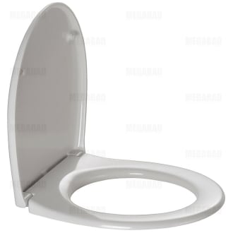 Toilettensitz Für DURAVIT DURAPLUS – Weiß, Thermoplast, Mit Softclose Oder Normalem Verschluss, Edelstahl-Scharniere