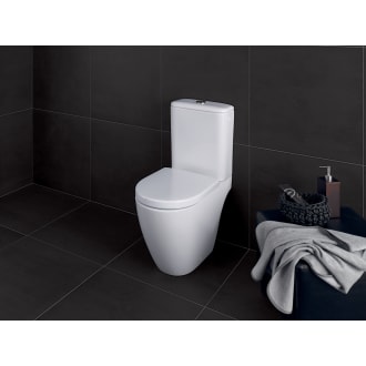 Geberit iCon Stand-WC für AP-Spülkasten aufgesetzt, Tiefspüler ohne  Spülrand 200460000 - MEGABAD