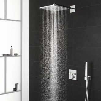 Grohe Grohtherm Smartcontrol Duschsystem Up Mit Rainshower 310 Smartactive Eckig 34706000 Megabad
