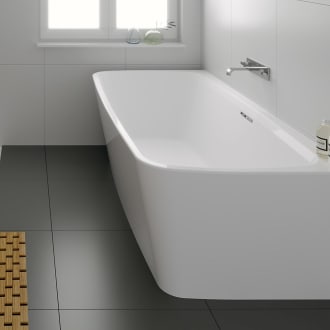 Riho Adore Back-2-Wall Vorwand-Badewanne 180 x 86 cm mit ...