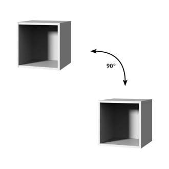 sanipa cubes regalmodul offen 35 x 35 x 32 8 cm cu10043 megabad