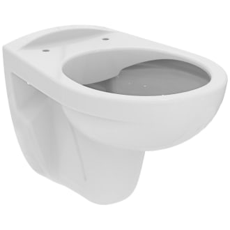 Ideal Standard Wand-WC Kombipaket Eurovit K881201 weiß Tiefspül-WC spülrandlos 