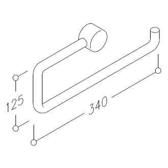 Gründl Handtuch-Clips 6er-Set – Silberfarbene Klemmen Zum Aufhängen Von Handtüchern Oder Wäsche