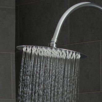 Schütte AQUASTAR Duschsystem mit Regendusche und Ablage 60520 - MEGABAD