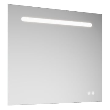 burgbad Eqio Leuchtspiegel mit LED-Beleuchtung horizontal 80 cm