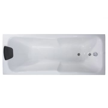 Caribia Rhodes bathtub 190 x 75 cm with apron