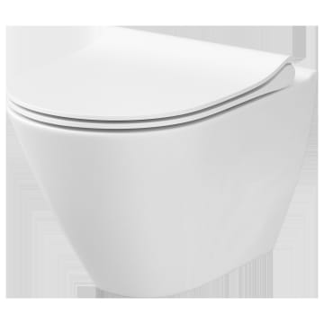 Cersanit City oval WC-Sitz slim mit Absenkautomatik