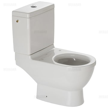 ohne Deckel 21550900001 Duravit Stand-WC DuraStyle Kombi 630 mm Tiefsp/üler ohne Sp/ülkasten weiss mit Wondergliss Beschichtung