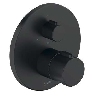 Duravit Thermostatarmaturen Thermostat Unterputz Set, 1 Verbraucher, rund