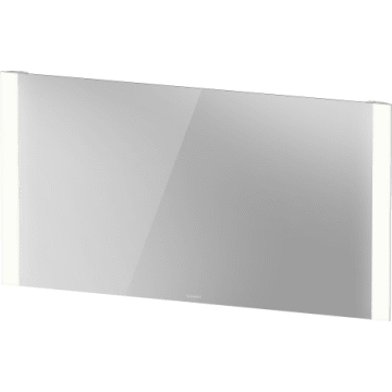 Duravit Spiegel Better Version mit Beleuchtung seitlich und Sensorschalter 130 cm