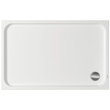 Duravit D-Code rectangular shower tray 140 x 90 cm with anti-slip