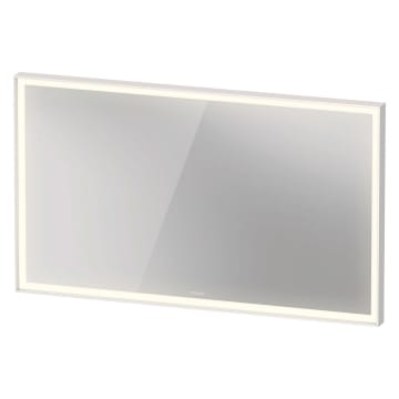 Duravit L-Cube Spiegel mit Beleuchtung 120 x 70 cm, mit Spiegelheizung