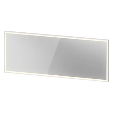 Duravit L-Cube Spiegel mit Beleuchtung 180 x 70 cm, mit Spiegelheizung