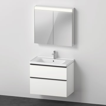 Duravit D-Neo Möbelset mit Spiegelschrank 80 cm