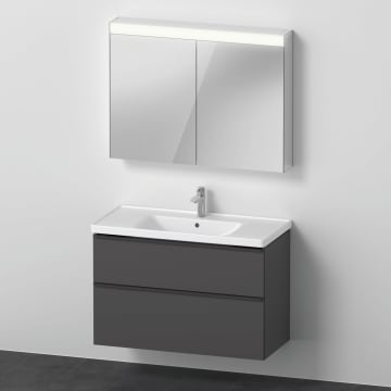 Duravit D-Neo Möbelset mit Spiegelschrank 100,5 cm