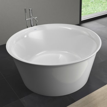 Duravit White Tulip bathtub freestanding round Ø 140 cm