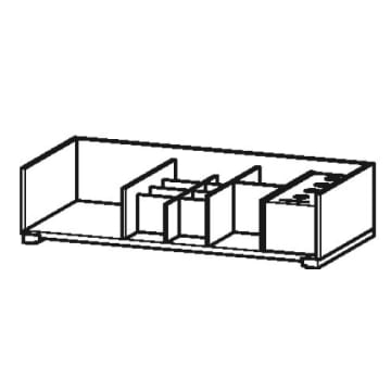 Duravit Inneneinteilung für Waschtischunterbauten 80 x 35 cm