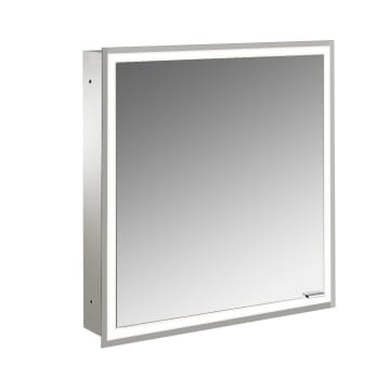 Emco prime Facelift LED-Lichtspiegelschrank 60 cm, 1 Tür, Unterputzmodell