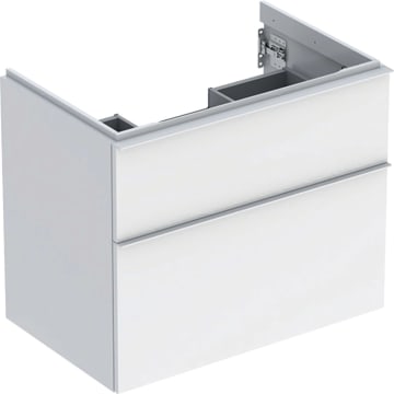 Geberit iCon vanity unit for washbasin 75 cm, with 2 drawers