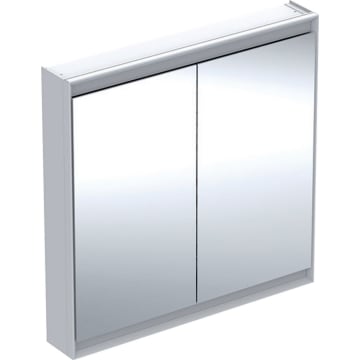 Geberit ONE Spiegelschrank, ComfortLight, 2 Türen, AP-Montage, 90 cm