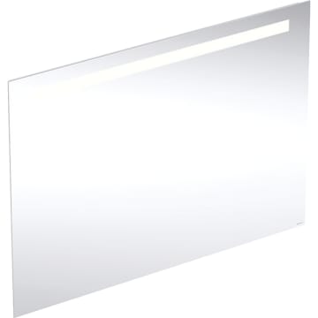Geberit Option Basic Square Lichtspiegel 100 cm, Beleuchtung oben