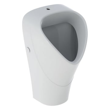 Geberit Renova urinal trigonal, inlet from above, outlet to rear