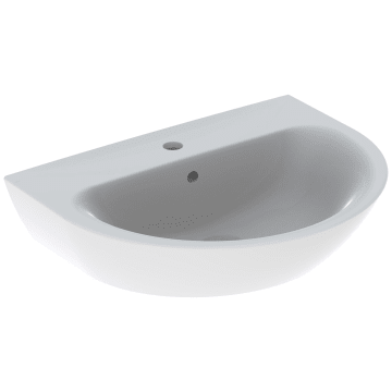 Geberit Renova washbasin 65 x 50 cm with tap hole and overflow