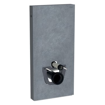 Geberit Monolith Sanitärmodul für Wand-WC, 101 cm, Frontverkleidung aus Steinzeug