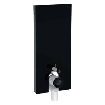 Geberit Monolith Sanitärmodul für Stand-WC, 114 cm, mit P-Anschlussbogen, Wasseranschluss hinten mittig