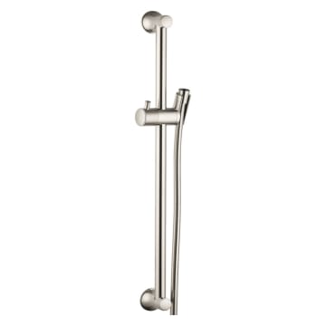 hansgrohe Unica Classic Brausestange 65 cm in brushed nickel