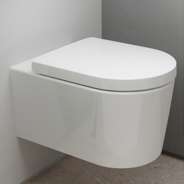 hansgrohe EluPura S Wand WC Set 540 spülrandlos mit WC-Sitz und SmartClean
