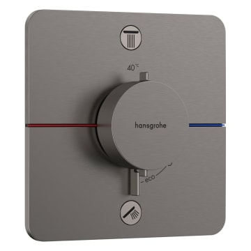 hansgrohe ShowerSelect Comfort Q Thermostat UP für 2 Verbraucher mit integrierter Sicherungskombination