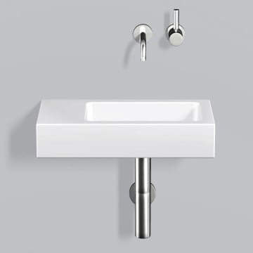 Alape washbasin Xplore.S WT.XS500.R, rectangular 50 x 26.8 cm