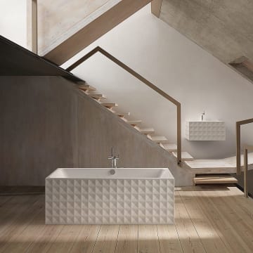 Bette Loft Ornament Freistehende Rechteck Badewanne 181 X 81 Cm