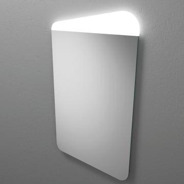 burgbad Badu Leuchtspiegel mit LED-Beleuchtung 59 cm, Version rechts