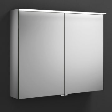 Burgbad Yumo Spiegelschrank Mit Horizontaler Led Beleuchtung 80 Cm
