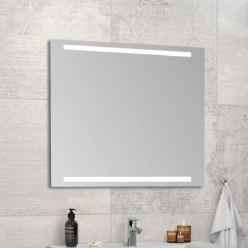 Dansani Mido Repeat mirror with integrated lighting, 80 cm