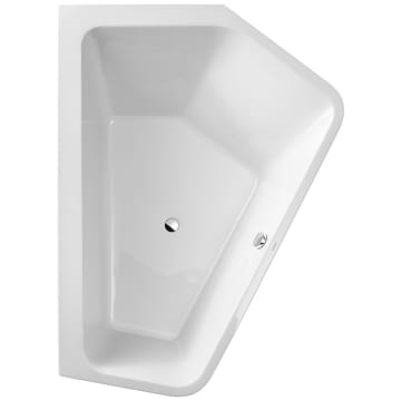 Duravit Paiova 5-Eck Badewanne rechts, Einbauversion 190 x 140 cm