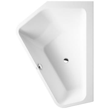 Duravit Paiova 5-Eck Badewanne links, Einbauversion 177 x 130 cm