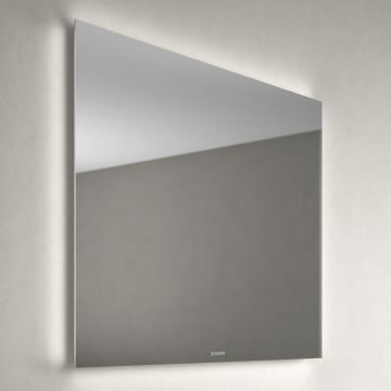 Duravit Spiegel Good Version mit indirekt-Beleuchtung und Wandschaltung 80 cm